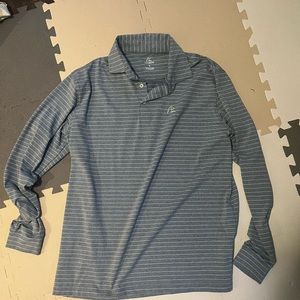 Rhoback long sleeve polo